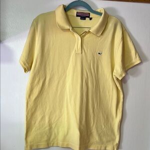 Vineyard Vines Classic Yellow Polo - Big Kids XL